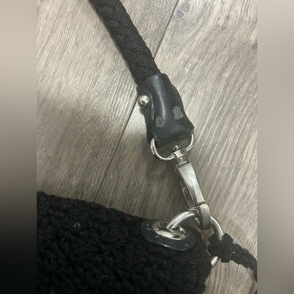 “The Sak” Crochet Shoulder Bag with Sequence - Picture 4 of 8